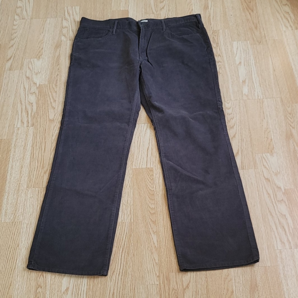 Sonoma Men's Brown Straight Corduroy Sz 38